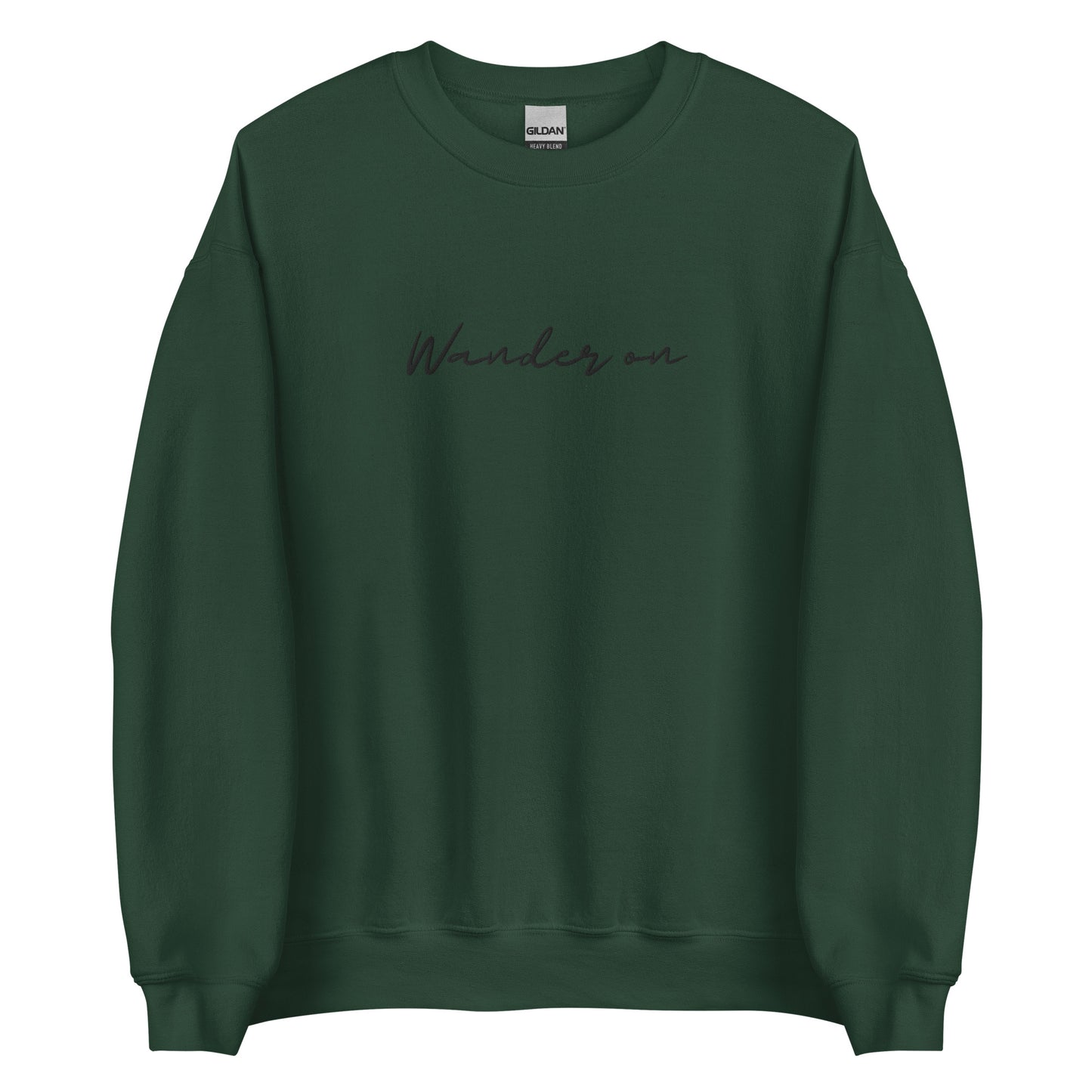Wander On - Embroidered Unisex Sweatshirt