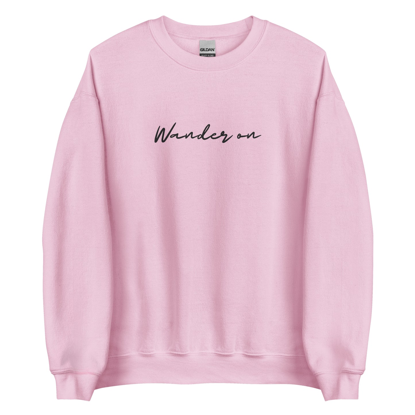 Wander On - Embroidered Unisex Sweatshirt