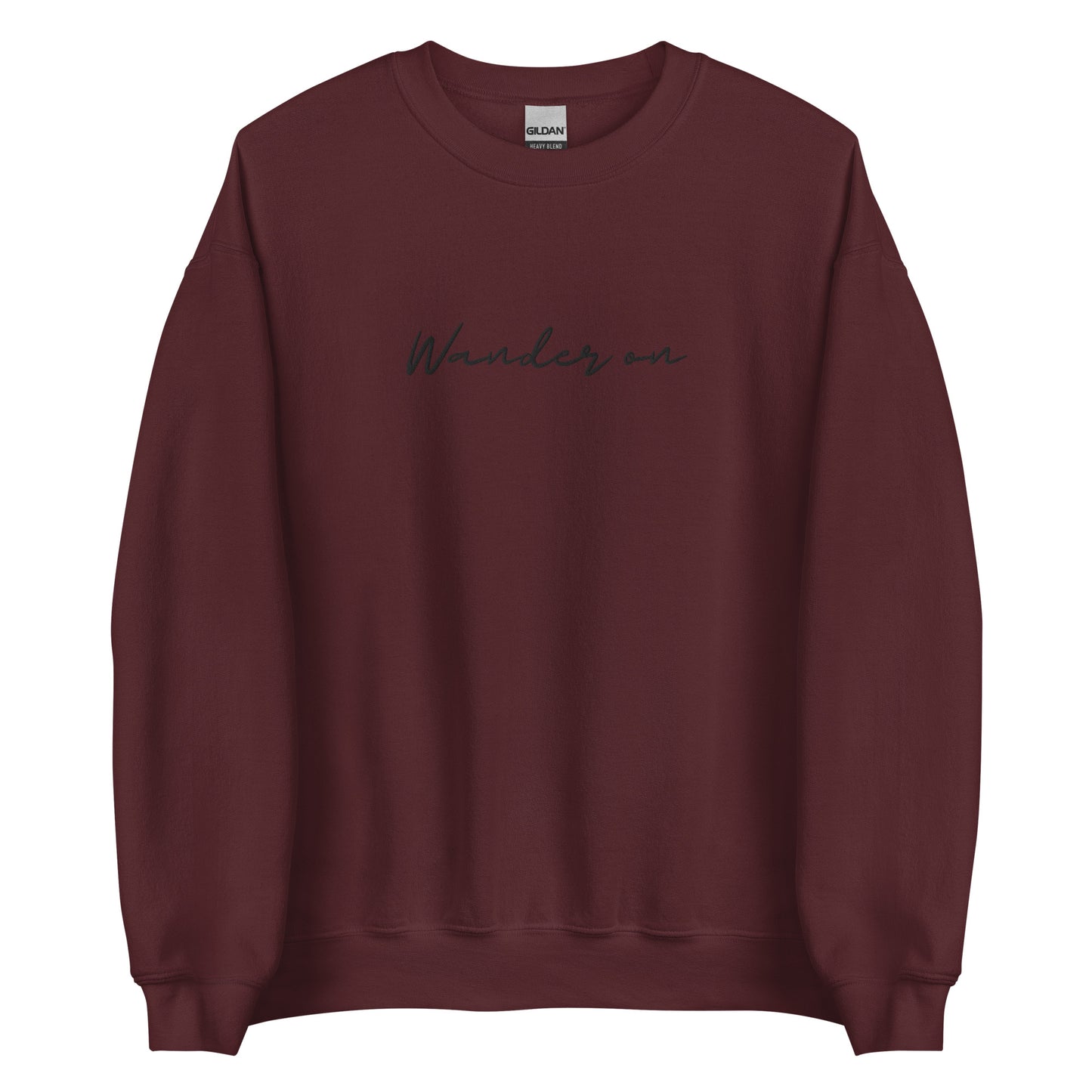 Wander On - Embroidered Unisex Sweatshirt