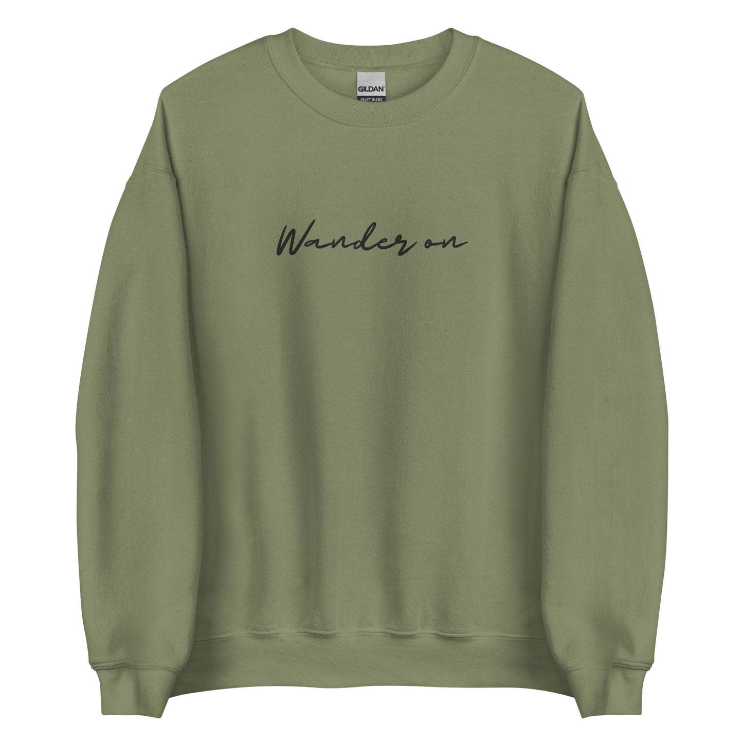 Wander On - Embroidered Unisex Sweatshirt