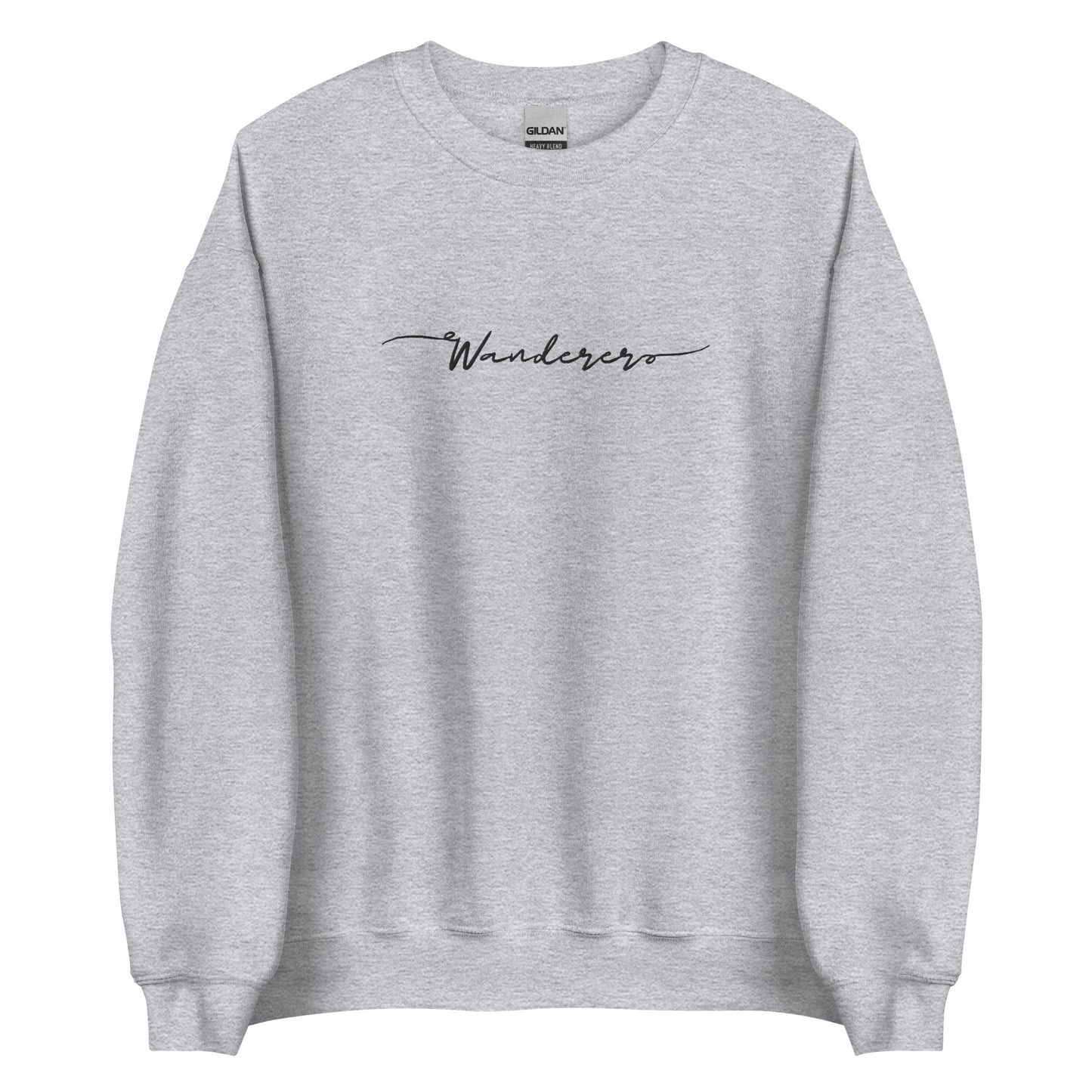 Wanderer - Embroidered Unisex Sweatshirt