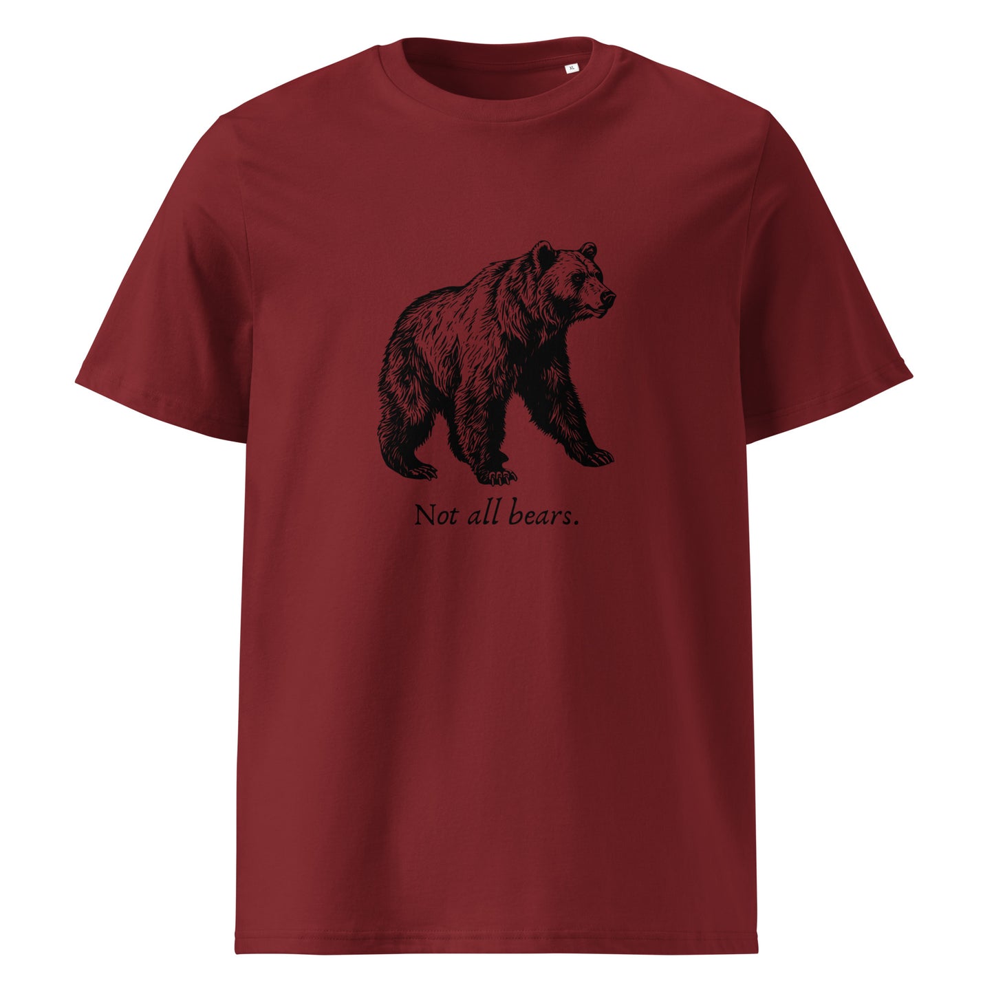 Not All Bears - Unisex organic cotton t-shirt