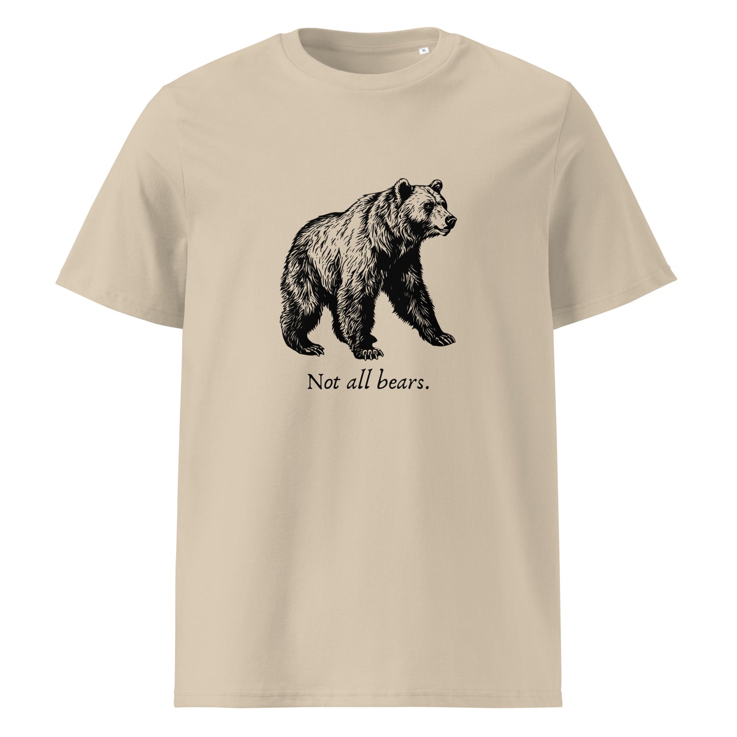 Not All Bears - Unisex organic cotton t-shirt