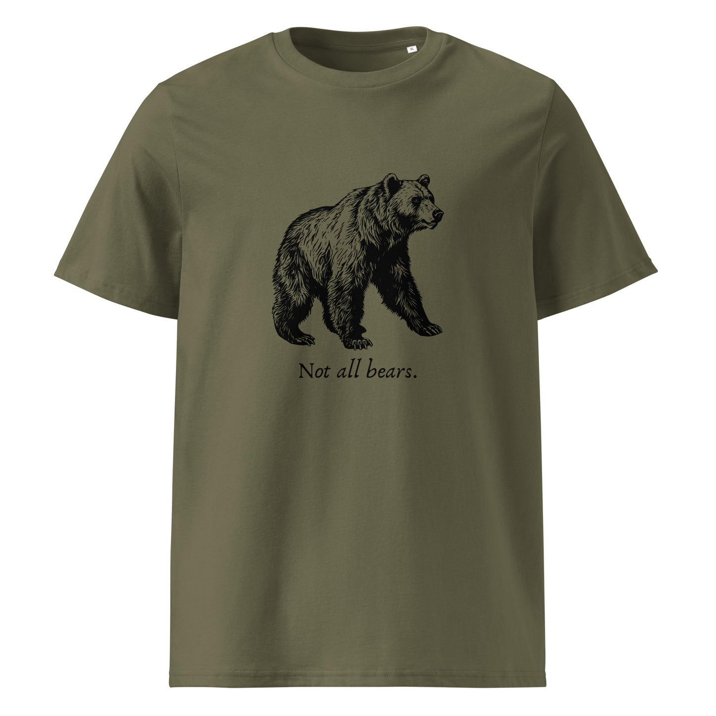Not All Bears - Unisex organic cotton t-shirt