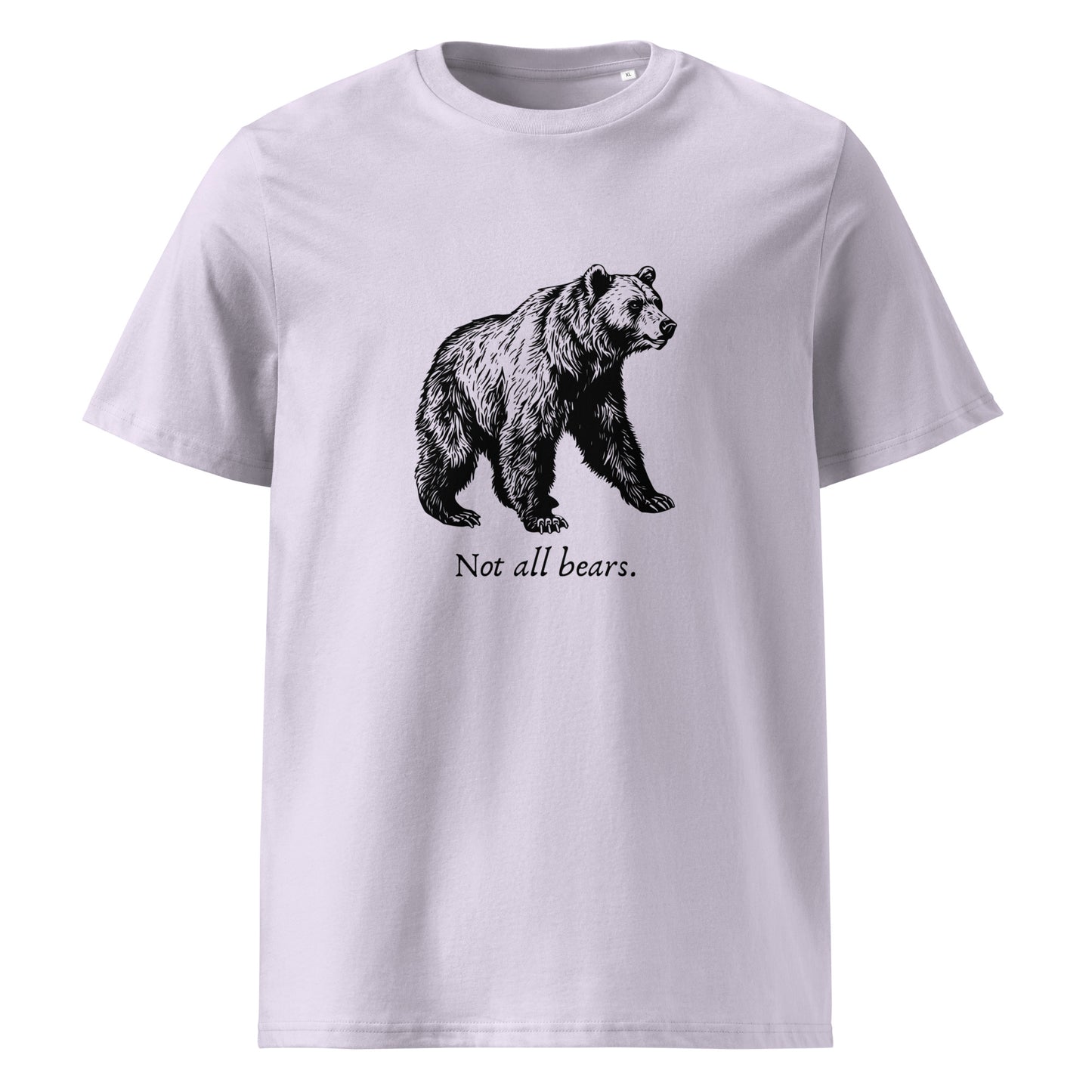Not All Bears - Unisex organic cotton t-shirt