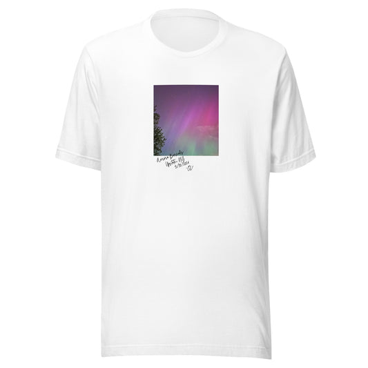 Aurora Borealis Upstate NY 5.10.24 Unisex t-shirt