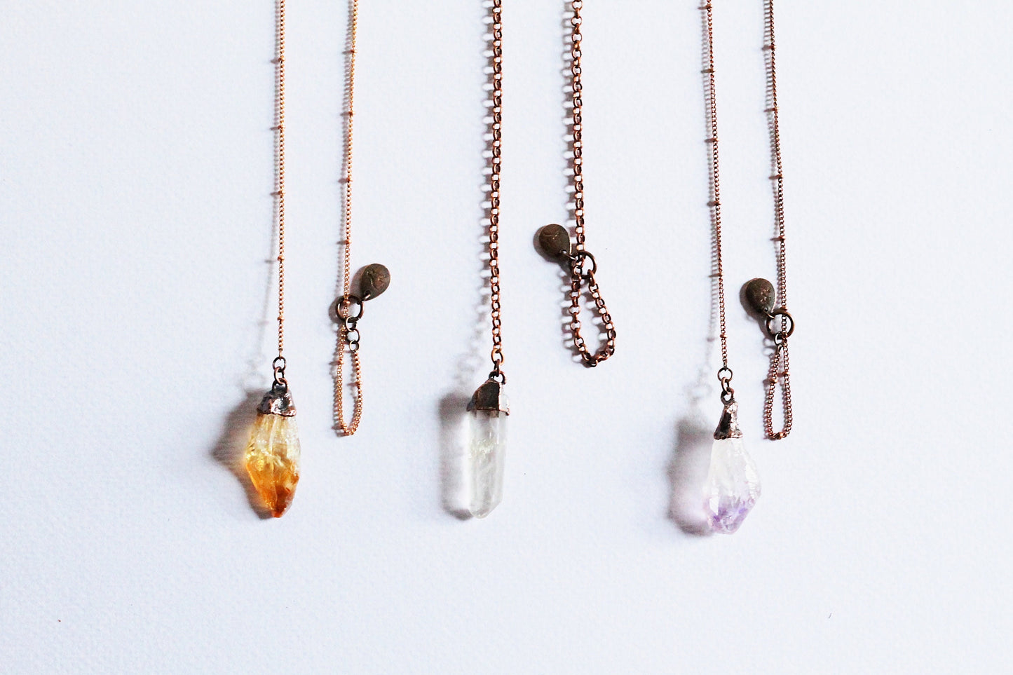 Crystal Pendulum - Quartz Crystal Pendulum - Amethyst Pendulum- Citrine Pendulum- Crystal Quartz Pendulum - Crystal Point Pendulum