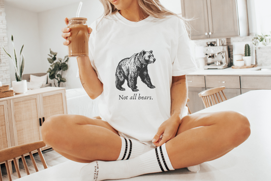 Not All Bears - Unisex organic cotton t-shirt