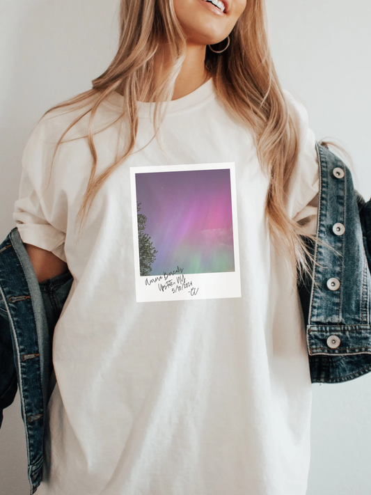 Aurora Borealis Upstate NY 5.10.24 Unisex t-shirt