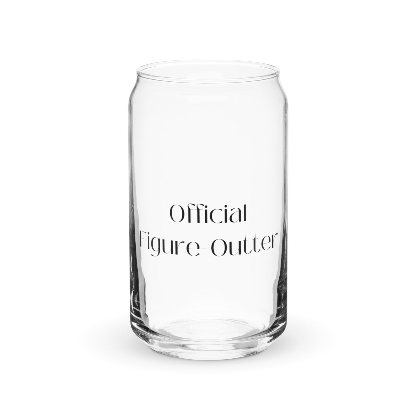 Official Figure-Outter - Can-shaped glass