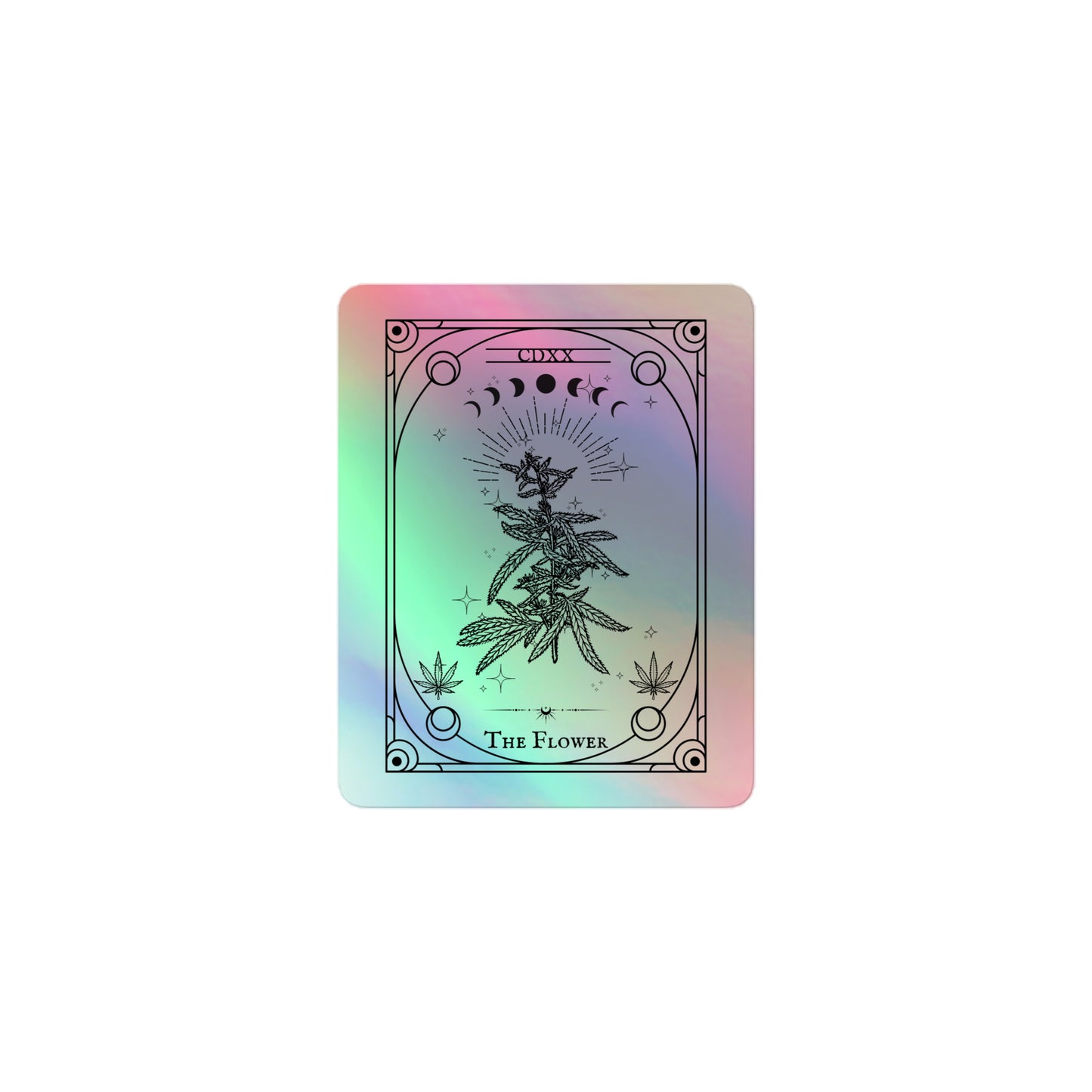 The Flower Tarot - Holographic stickers