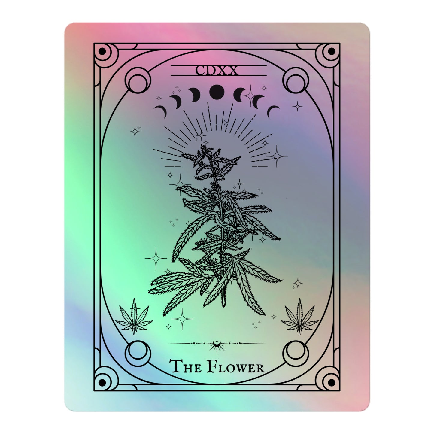 The Flower Tarot - Holographic stickers