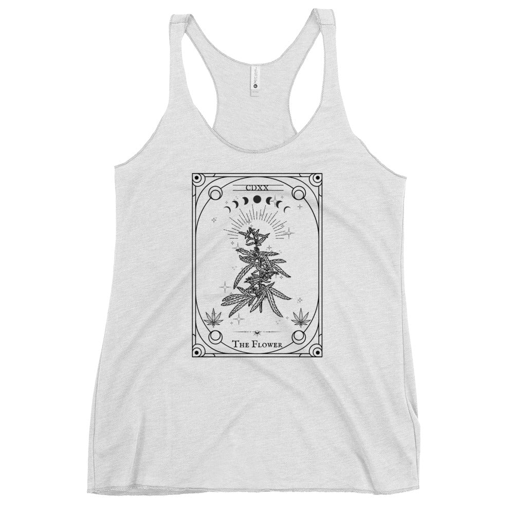 The Flower Tarot Women's Racerback Tank