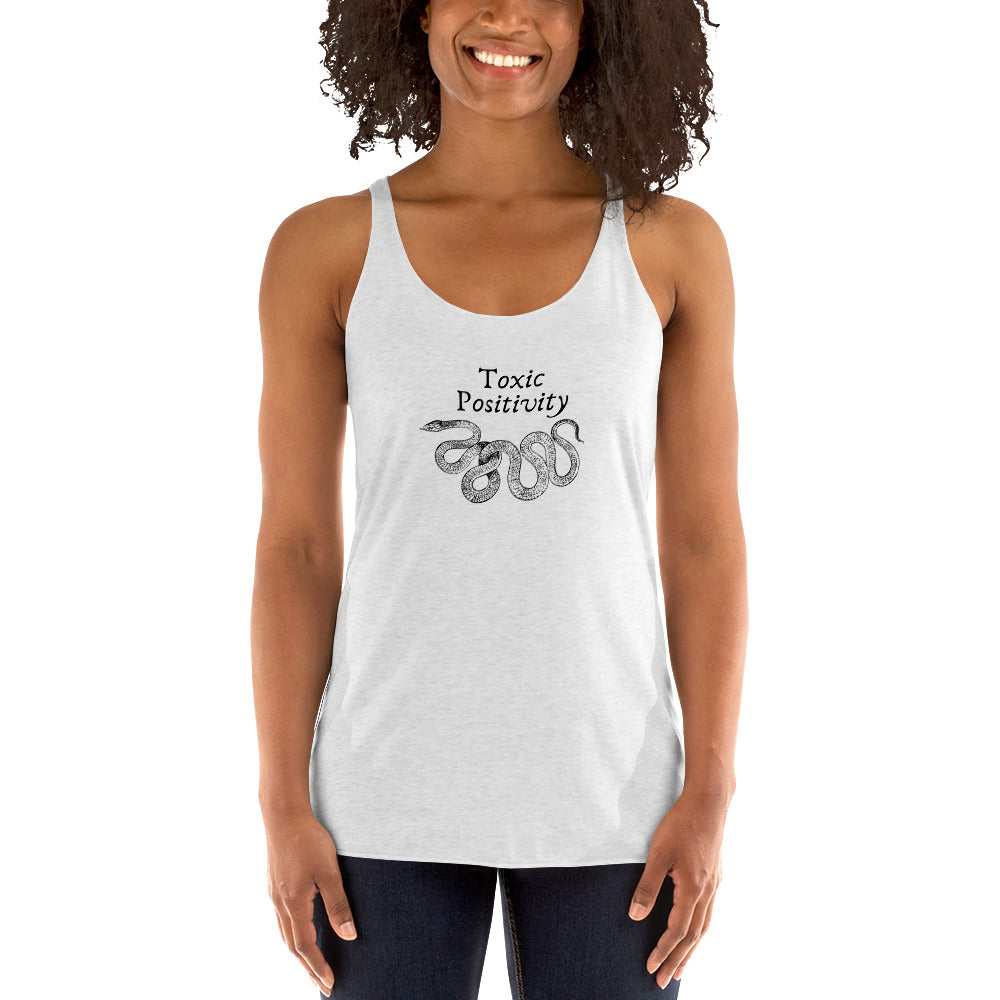 Toxic Positivity Women's Racerback Tank