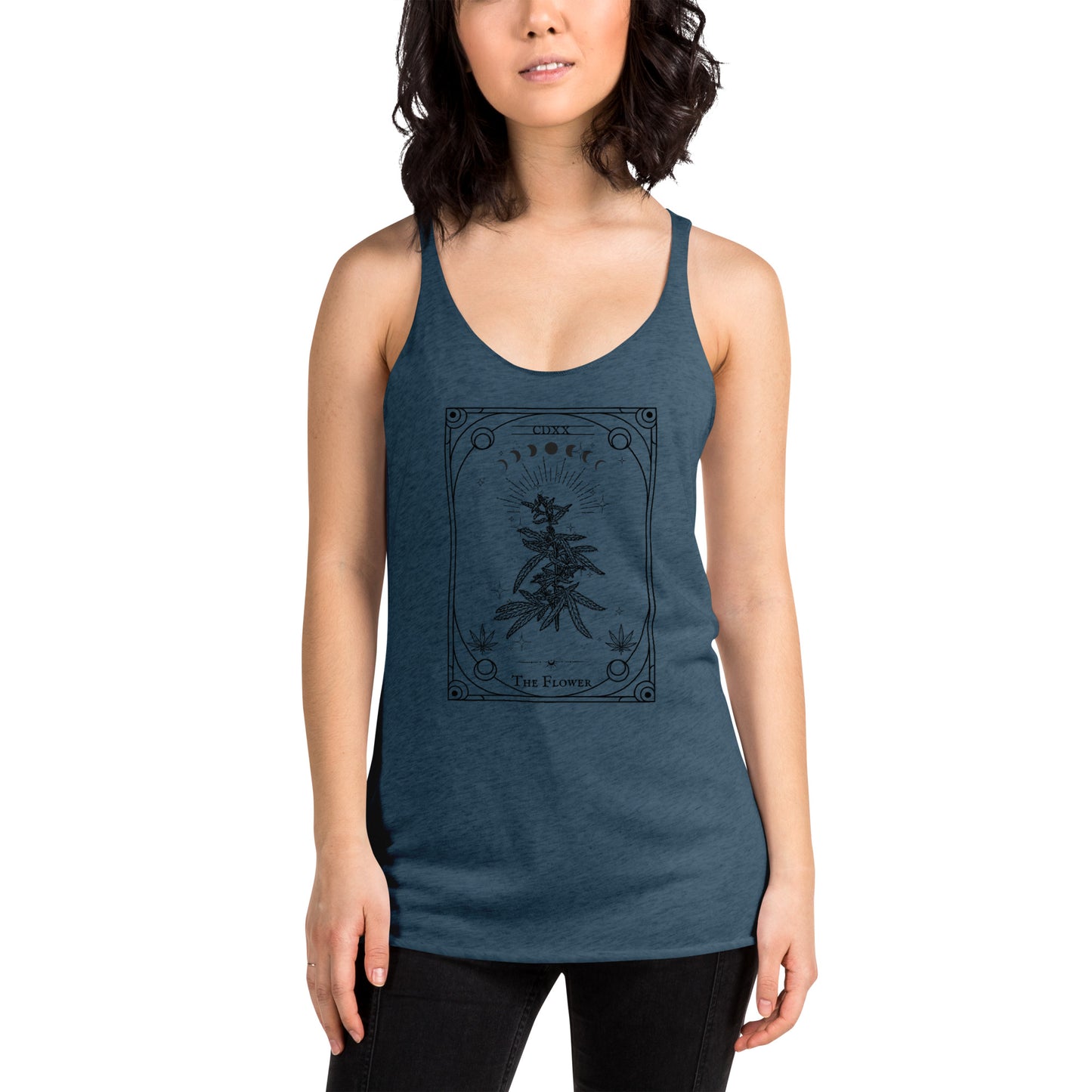 The Flower Tarot Women's Racerback Tank