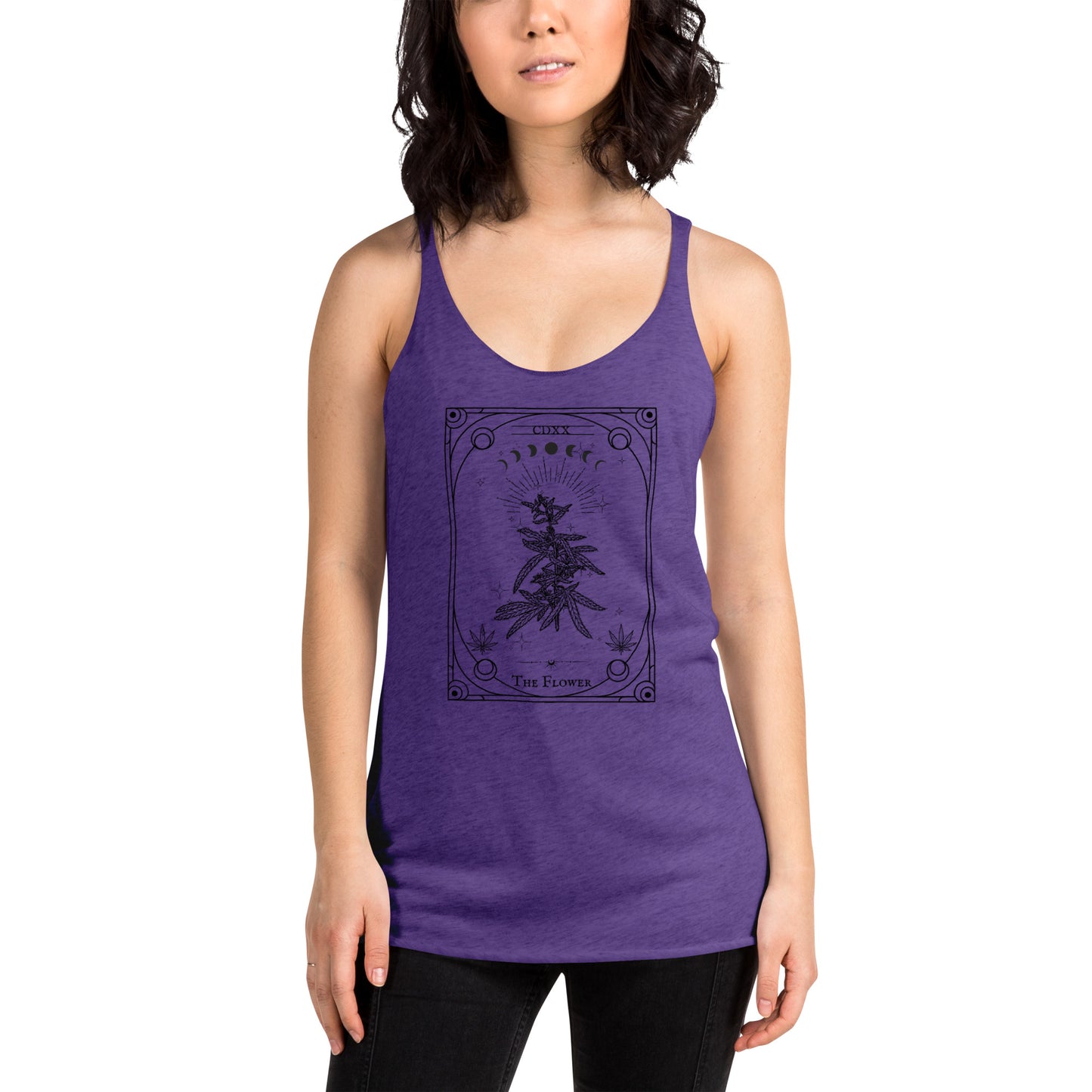 The Flower Tarot Women's Racerback Tank