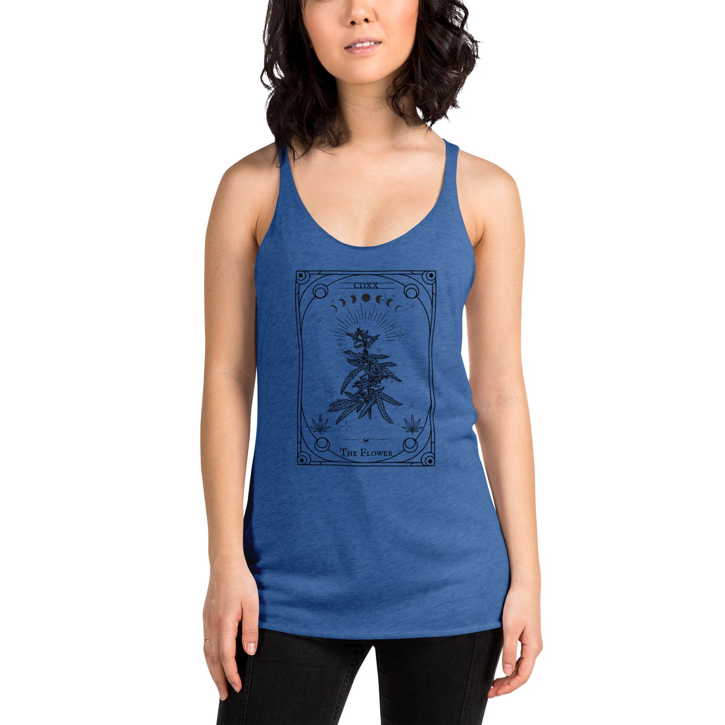 The Flower Tarot Women's Racerback Tank