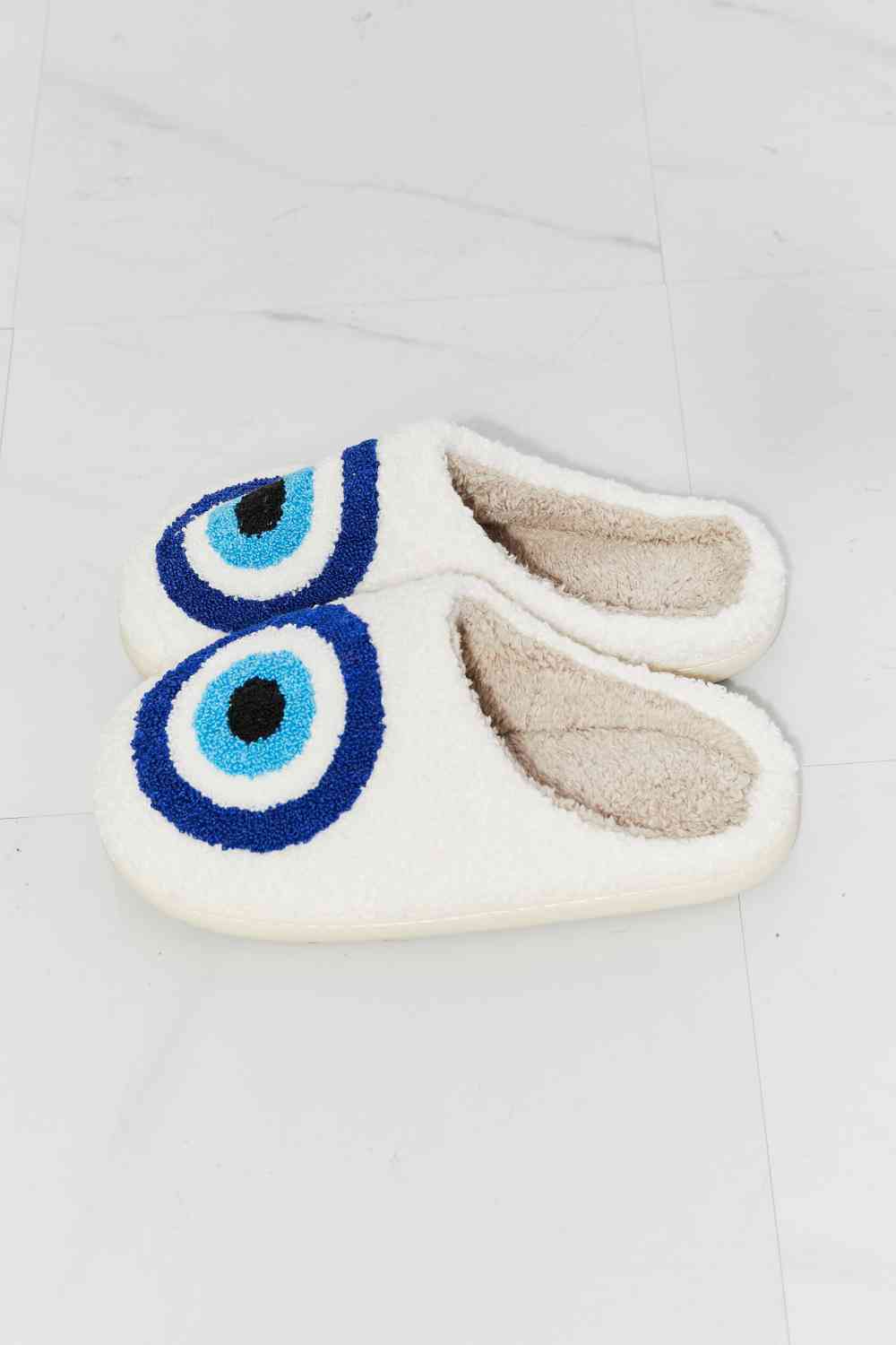 Evil Eye Plush Slipper