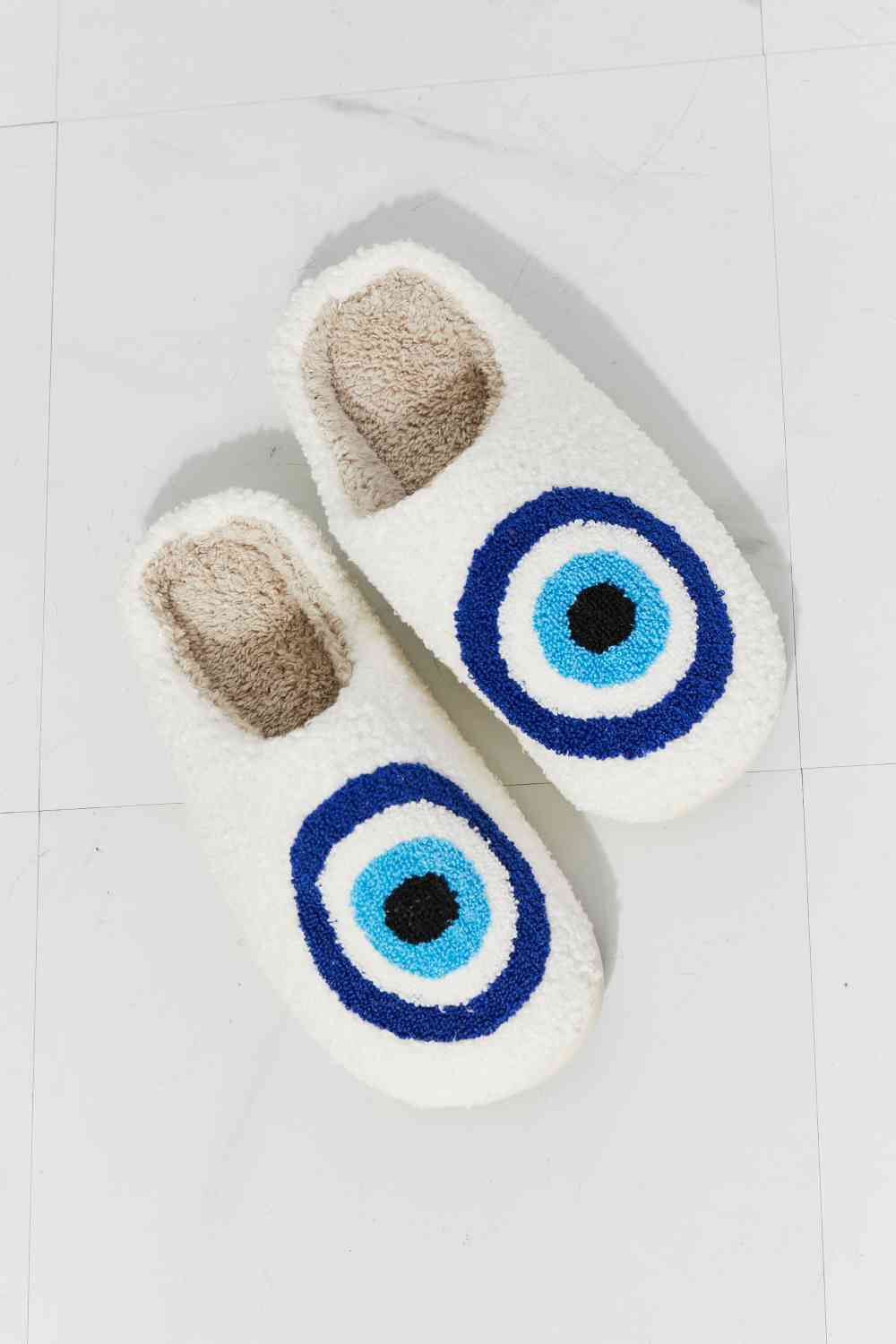 Evil Eye Plush Slipper