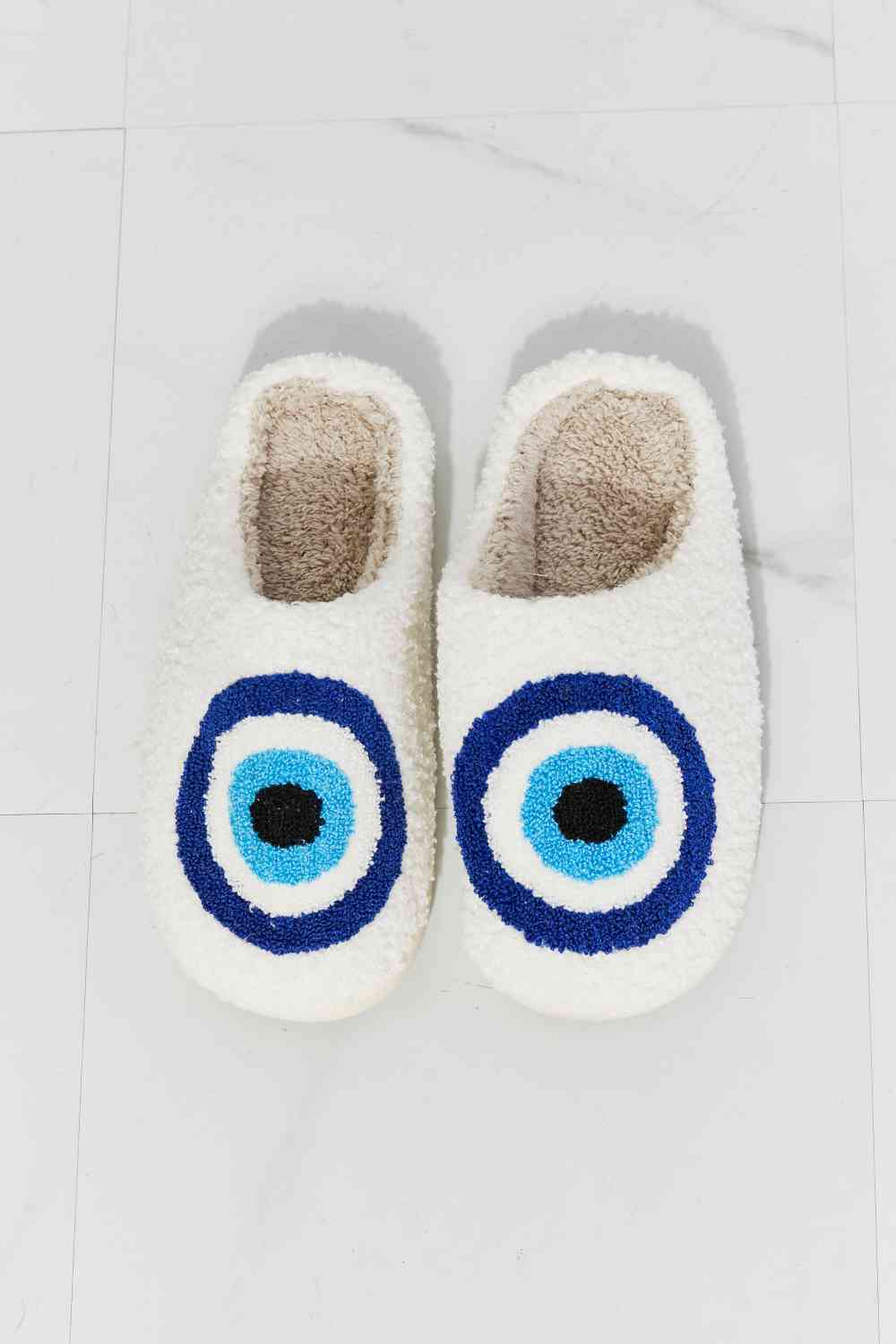 Evil Eye Plush Slipper